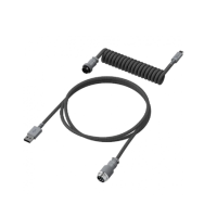Провод для механической клавиатуры, HyperX, USB-C Coiled Cable, 6J678AA