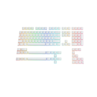 Набор кнопок на клавиатуру, Glorious, Aura Keycaps V2 White, GLO-KC-AURA2-W, 145