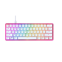 Клавиатура, HyperX, 572Y6AA#ACB, Alloy Origins 60 Pink, Игровая, Механическая