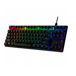 Клавиатура, HyperX, 639N9AA#ABA, Alloy Origins Core PBT HX Aqua TKL, Игровая, Механическая