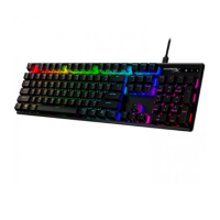 Клавиатура, HyperX, 639N3AA#ABA, Alloy Origins PBT HX Red, Игровая