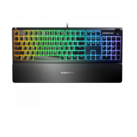 Клавиатура, Steelseries, Apex 3 RU, 64805 Игровая, Мембранные клавиши