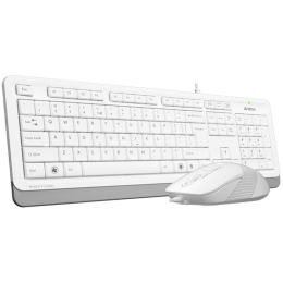 Клавиатура+мышь A4tech Fstyler F1010-WHITE