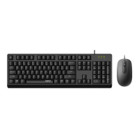 Комплект Клавиатура + Мышь, Rapoo, X130PRO