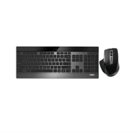 Комплект Клавиатура + Мышь, Rapoo, 8200T, Bluetooth, 2.4 ГГц