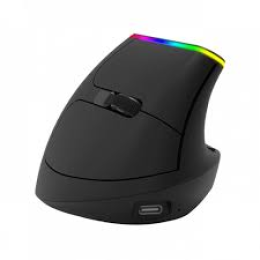 Компьютерная мышь, Delux, M618DB, Игровая Вертикальная