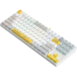 Клавиатура игровая Bloody S87 WHITE