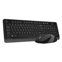 Клавиатура+мышь беспроводная A4tech Fstyler FG1010S-Black USB