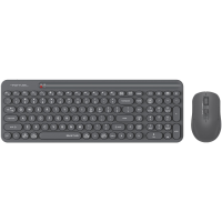 Клавиатура+мышь беспроводная A4tech Fstyler FG3300 Air Grey