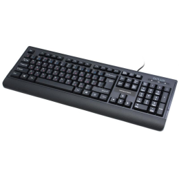 Клавиатура, Delux, DLK-6010UB, USB Чёрный