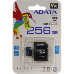 ADATA, AUSDX256GUICL10A1-RA1, MICROSDXC 256GB