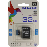 ADATA, AUSDH32GUICL10A1-RA1, MICROSDHC 32GB