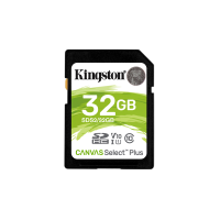 Kingston, SDS2/32GB, SD 32GB, Canvas Select Plus