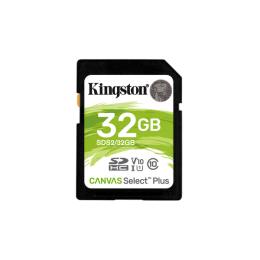 Kingston, SDS2/32GB, SD 32GB, Canvas Select Plus