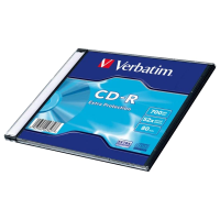 Диск CD-R, Verbatim, (43347) 700MB, 52х
