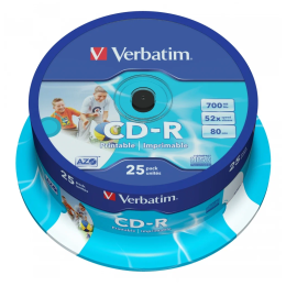 Verbatim, (43343) 700MB, 52х, 50шт в упаковке