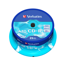 Verbatim, (43352) 700MB, 52х, 25шт в упаковке