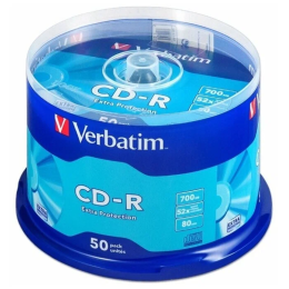 Verbatim, (43351) 700MB, 52х, 50шт в упаковке