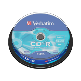 Verbatim, (43437) 700MB, 52х, 10шт