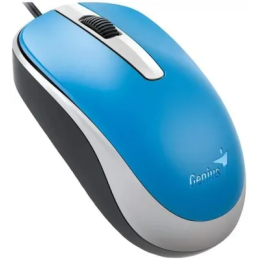 Genius, DX-120, Оптическая, 1000dpi, USB Голубая