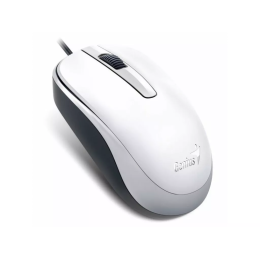 Genius, DX-120, Оптическая, 1000dpi, USB Белый
