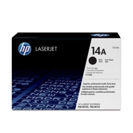 Картридж лазерный HP 14A для принтеров LaserJet Pro черный