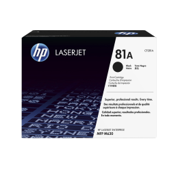 Оригинальный лазерный картридж HP 81A, CF281A Черный