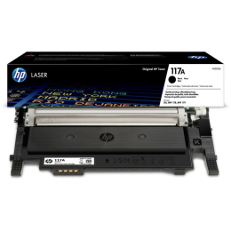 Оригинальный лазерный картридж HP 117A, черный, W2070A