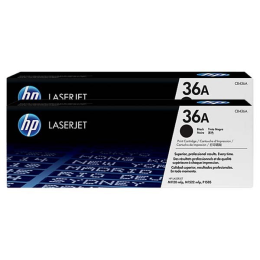 Картридж лазерный HP CB436AD, 36A, черный, сдвоенная упаковка