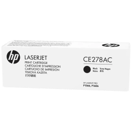 Картридж лазерный HP CE278AC, черный