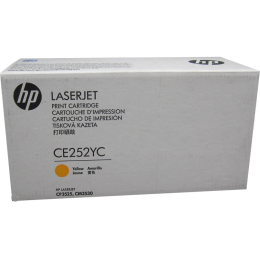 Картридж HP CE252YC, желтый