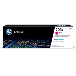 Картридж увеличенной емкости HP 203X LaserJet 203X, Пурпурный
