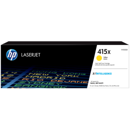 Картридж лазерный HP 415X LaserJet Yellow, W2032X