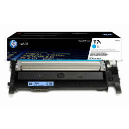 Оригинальный лазерный картридж HP 117A, голубой, W2071A