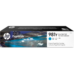 Картридж струйный HP L0R13A 981Y Extra High Yield Cyan Original