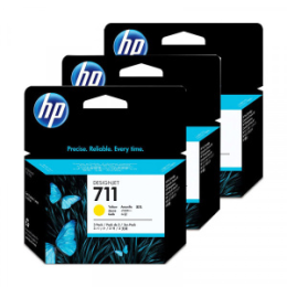 Комплект HP CZ136A (711), желтый, 29 мл Designjet T520 ePrinter series