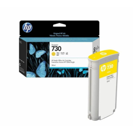Картридж HP P2V64A 730 для HP DesignJet, 130 мл, желтый