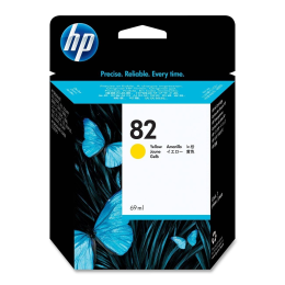 Картридж HP C4913A, №82 Желтый 69мл., для HP DesignJet