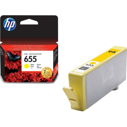 Картридж HP CZ112AE №655 Yellow Ink Cartridge для HP DJ