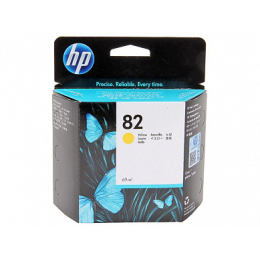 Картридж HP C4913A, №82 Желтый 69мл., для HP DesignJet