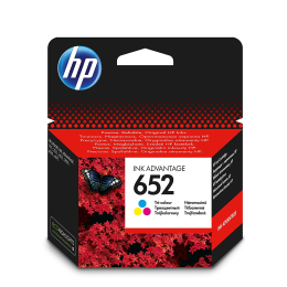 Картридж HP 652 Ink Advantage, F6V24AE, Трехцветный