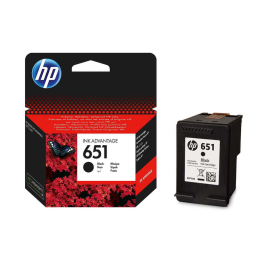 Картридж HP 651, Ink Advantage, C2P10AE, Черный DeskJet Ink Advantage