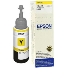 Картридж Epson C13T67344A L800 Yellow ink bottle 70ml