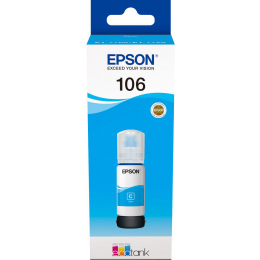 Картридж Epson C13T00R240 106 EcoTank CY Ink Bottle