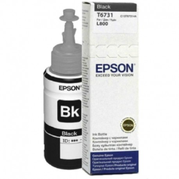 Контейнер с чернилами  Epson C13T67314A L800 Black ink bottle 70ml