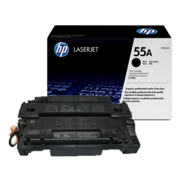 Картридж лазерный HP CE255A черный, для Laser Jet