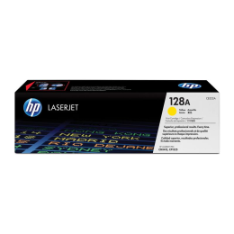 Картридж лазерный HP CE322A, Жёлтый, 1300