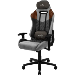 Aerocool, DUKE Tan Grey, Искусственная кожа AeroSuede