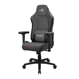 Aerocool, Crown Ash Black, Тканевая поверхность AeroWeave с карбоновым рисунком