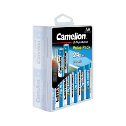 Батарейка, CAMELION, LR6-PBH24DG, Digi Alkaline, AA, 1.5V, 2700 mAh, 24 шт.